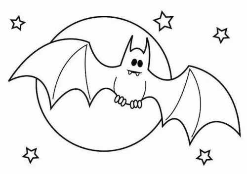 Halloween Coloring Pages 002
