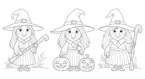 Halloween Coloring Pages 040