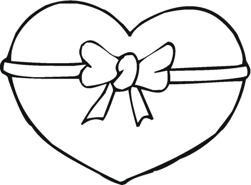 Heart Coloring Pages 007