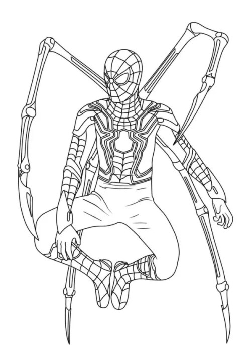 Spider-Man Coloring Pages 024
