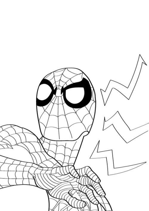Spider-Man Coloring Pages 040