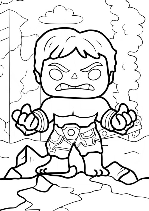 Hulk Coloring Pages 025