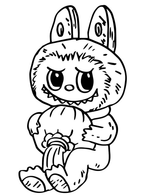 Labubu Coloring Pages 009