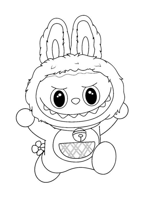 Labubu Coloring Pages 015