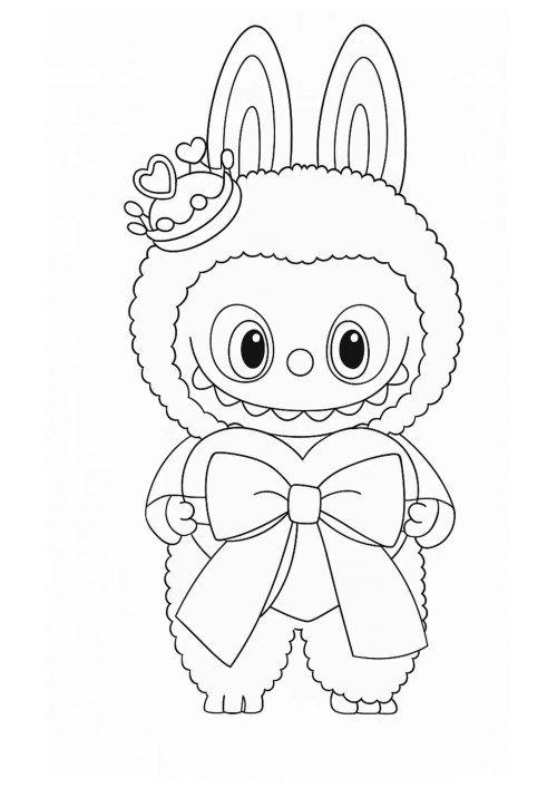 Labubu Coloring Pages 022