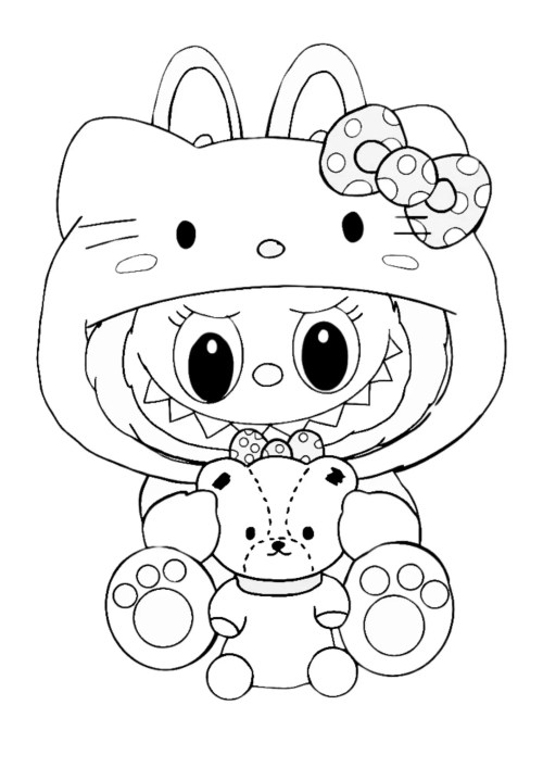 Labubu Coloring Pages 031