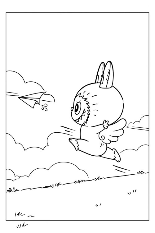 Labubu Coloring Pages 038