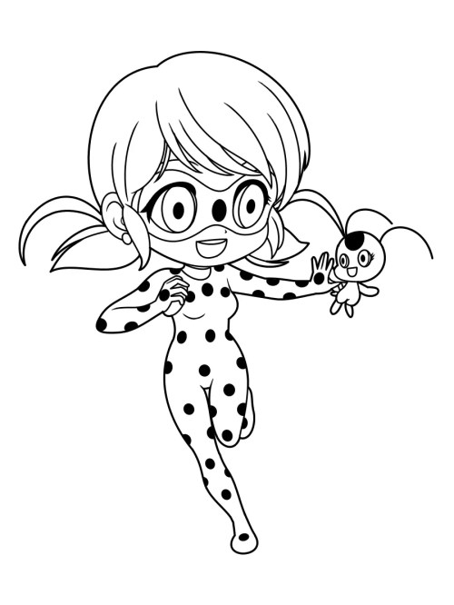 Ladybug Coloring Pages 003