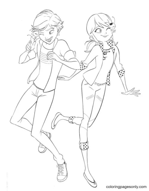 Ladybug Coloring Pages 013