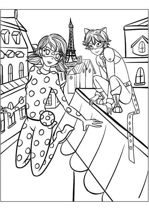 Ladybug Coloring Pages 017