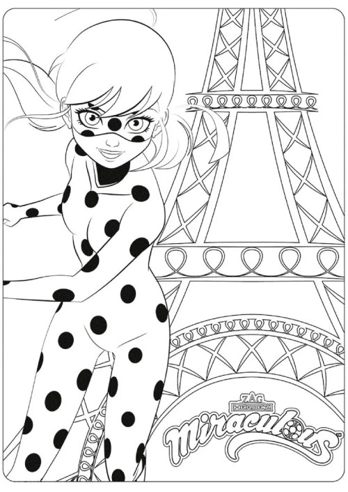 Ladybug Coloring Pages 018