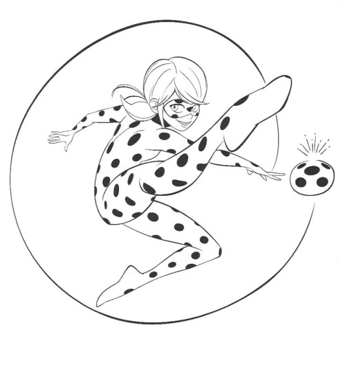 Ladybug Coloring Pages 020