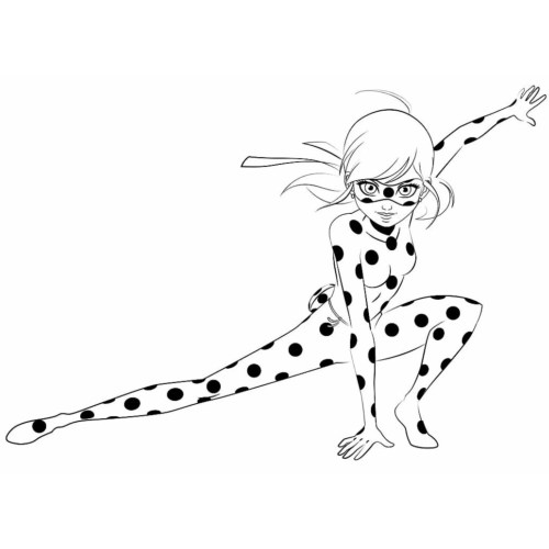 Ladybug Coloring Pages 034