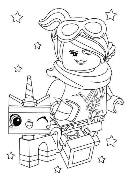 Lego Coloring Pages 005