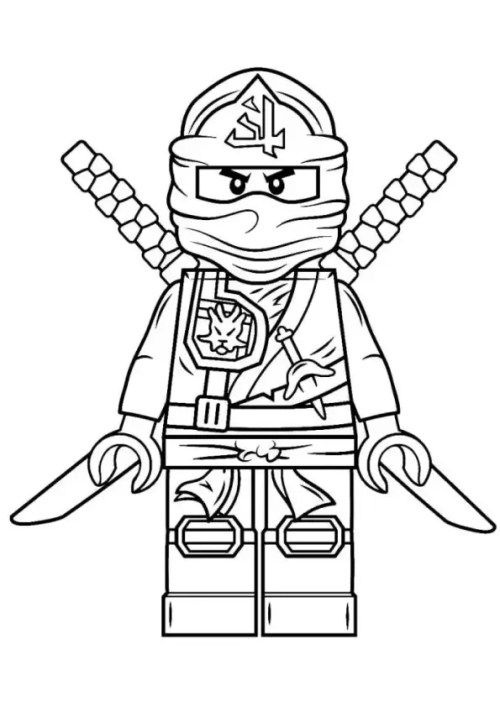 Lego Coloring Pages 008