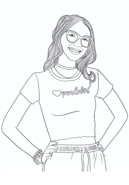 Luluca Coloring Pages 005