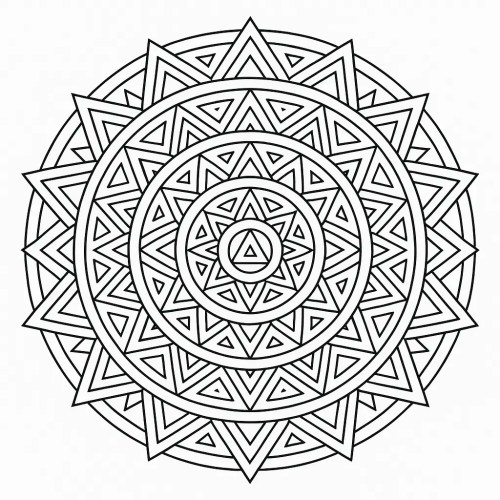 Mandala Coloring Pages 033