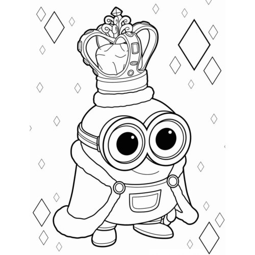 Minions Coloring Pages 051
