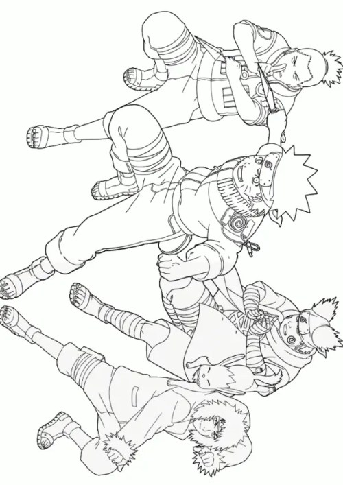 Naruto Coloring Pages 009