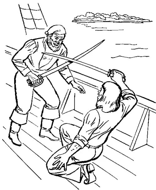 Pirates Coloring Pages 013