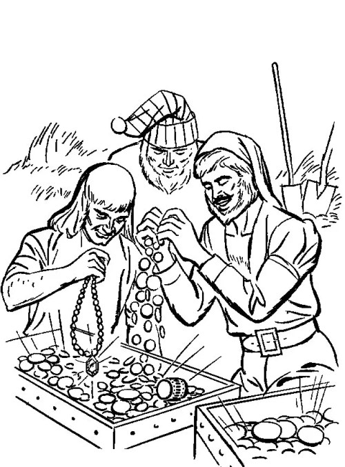 Pirates Coloring Pages 016