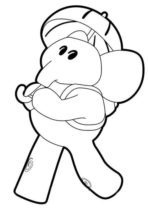 Pocoyo Coloring Pages 005