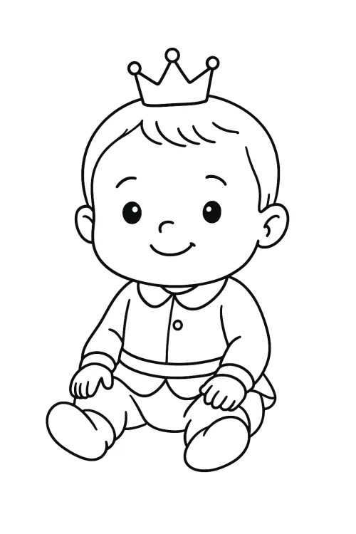Prince Coloring Pages 015