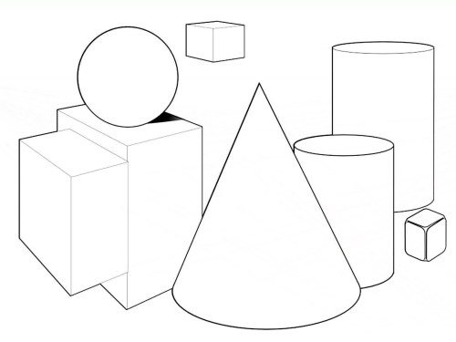 Shapes Coloring Pages 002