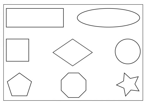 Shapes Coloring Pages 003