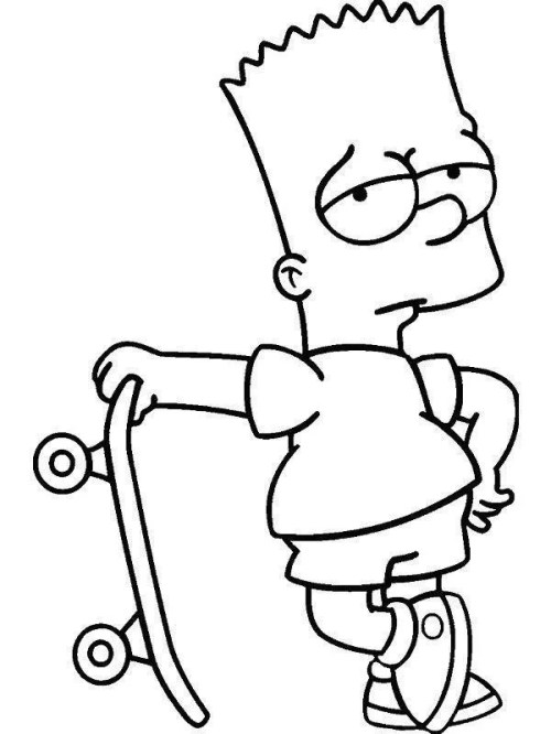 Simpsons Coloring Pages 014