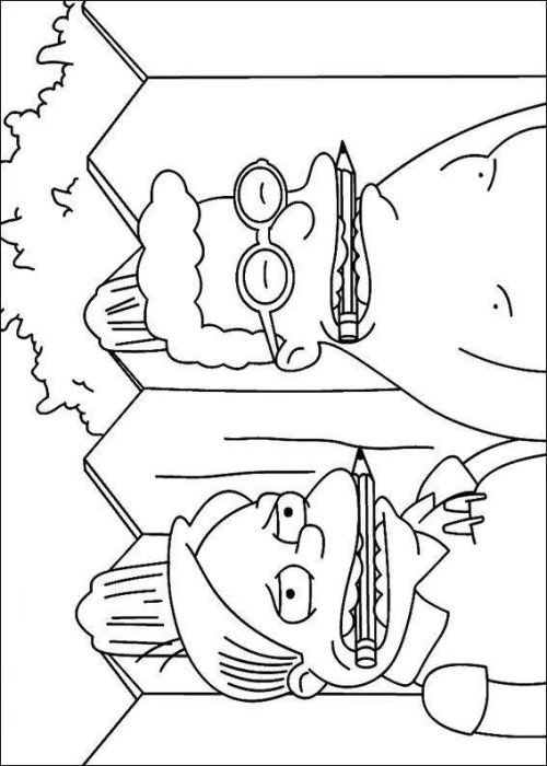 Simpsons Coloring Pages 022