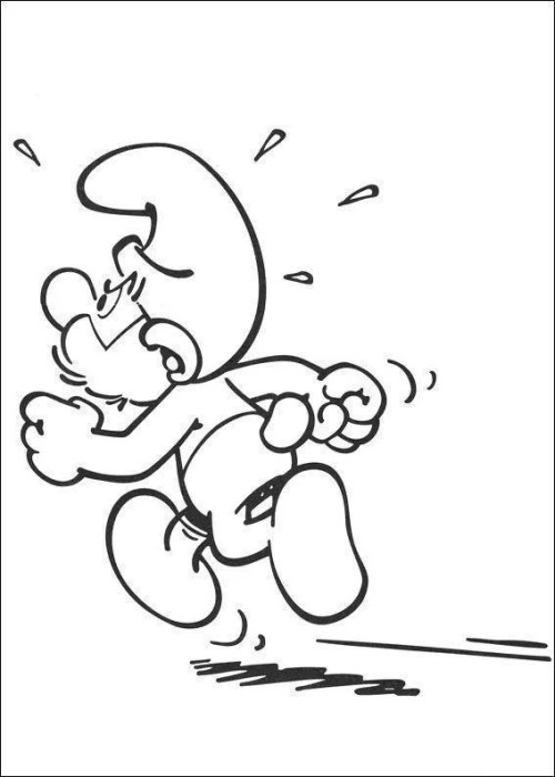 Smurfs Coloring Pages 008