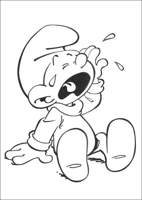 Smurfs Coloring Pages 017