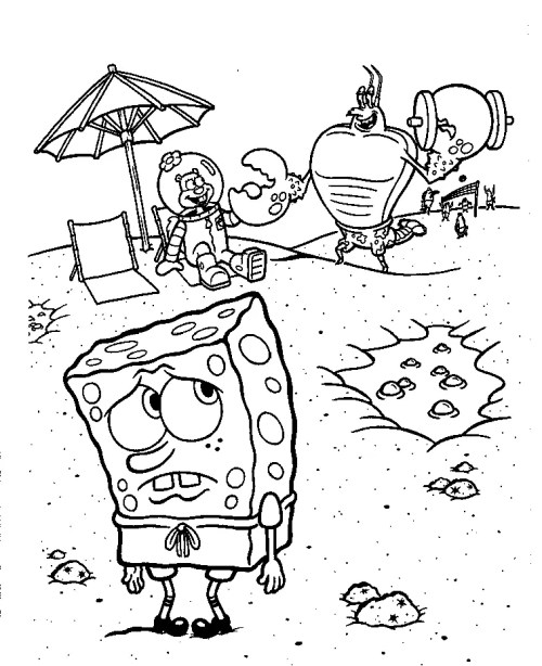 Spongebob Coloring Pages – 007