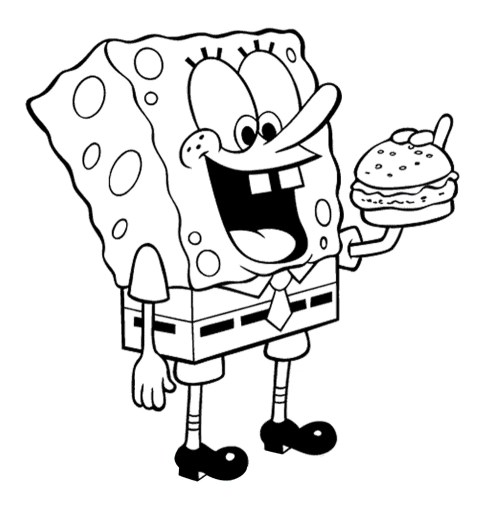 Spongebob Coloring Pages – 015