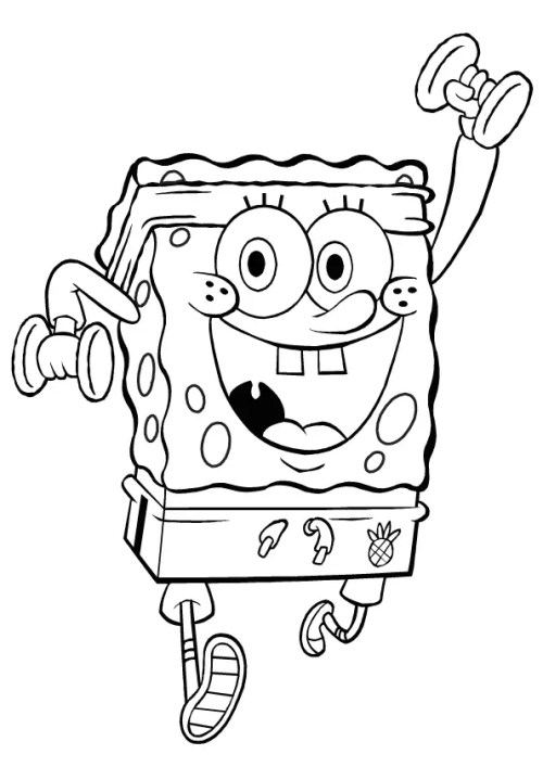 Spongebob Coloring Pages – 026