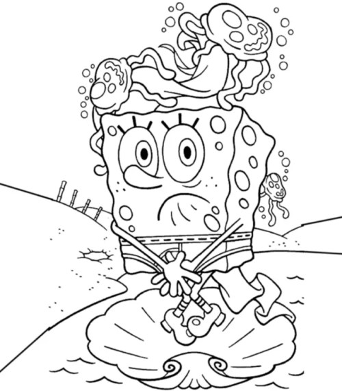 Spongebob Coloring Pages – 029
