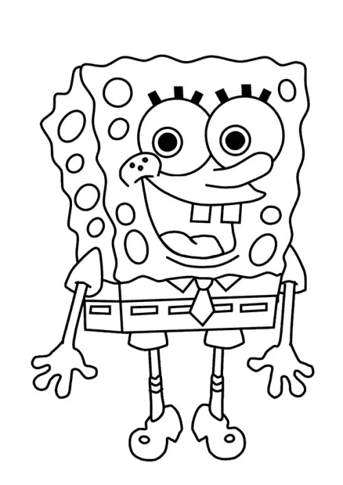 Spongebob Coloring Pages – 030
