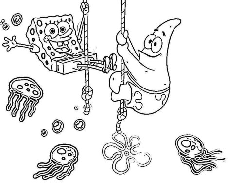 Spongebob Coloring Pages – 032
