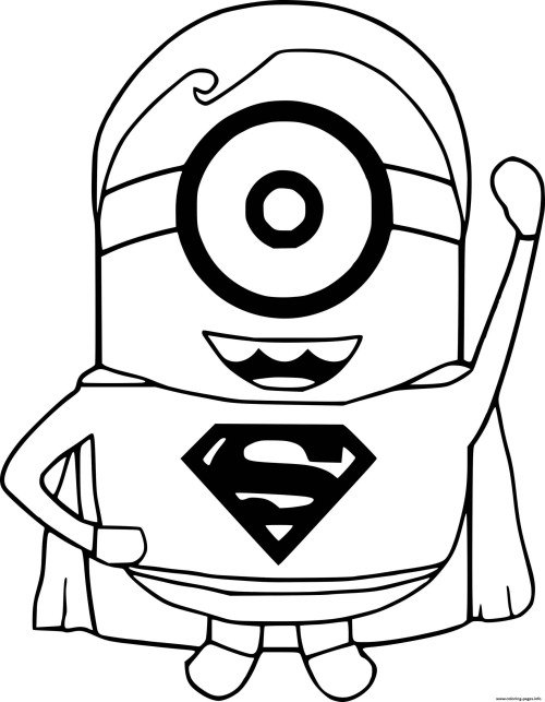 Superman Coloring Pages 008