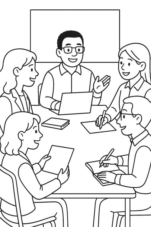 Teachers Coloring Pages 024