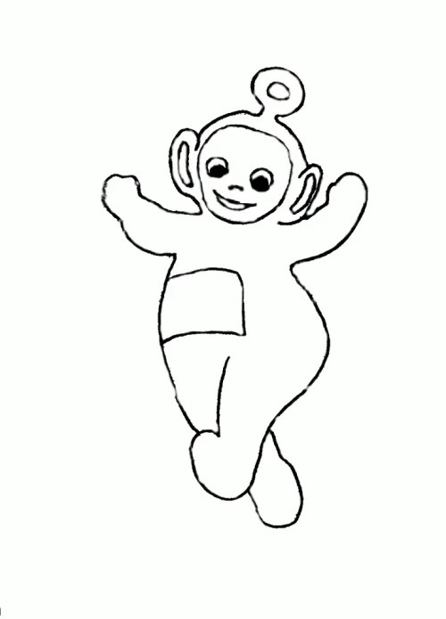 Teletubbies Coloring Pages 002