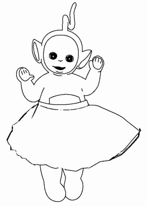 Teletubbies Coloring Pages 007