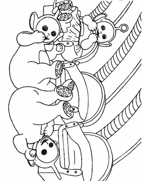 Teletubbies Coloring Pages 013