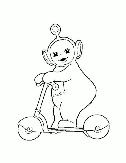 Teletubbies Coloring Pages 014