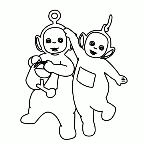 Teletubbies Coloring Pages 016