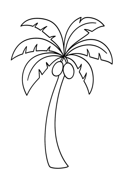 Trees Coloring Pages 038