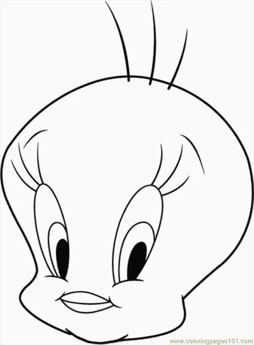 Tweety Coloring Pages 006