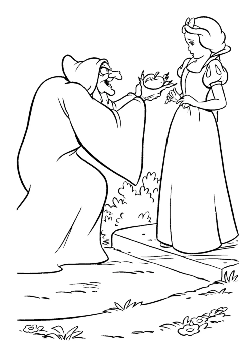 Witch Coloring Pages 007