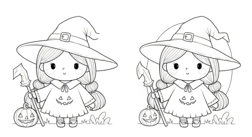 Witch Coloring Pages 016